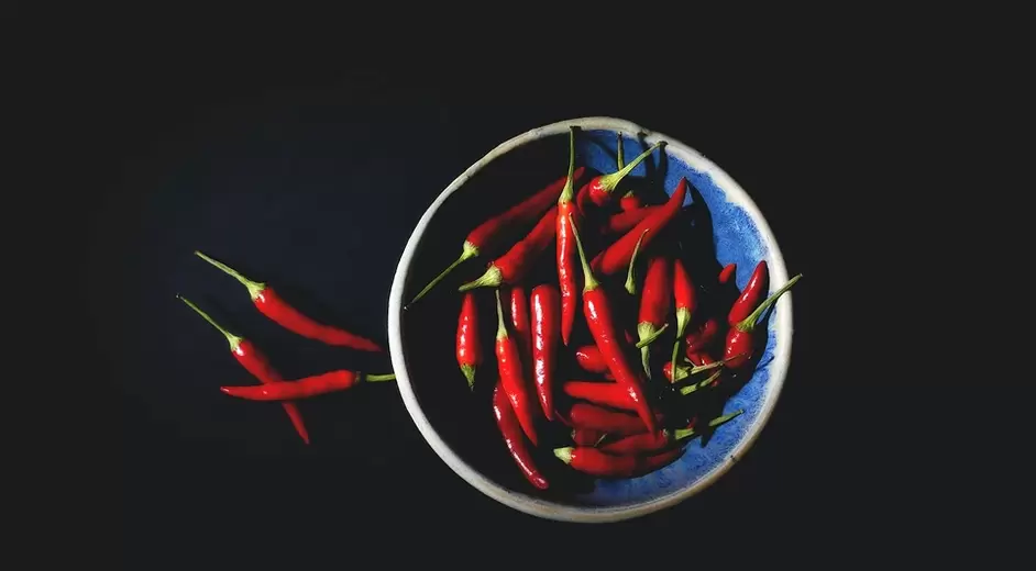chili peppers for potency